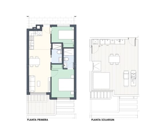 2 sypialnia Apartament na sprzedaż w El Mojon, Pilar de la Horadada z basenem - 334 000 € (Ref: 9899939)
