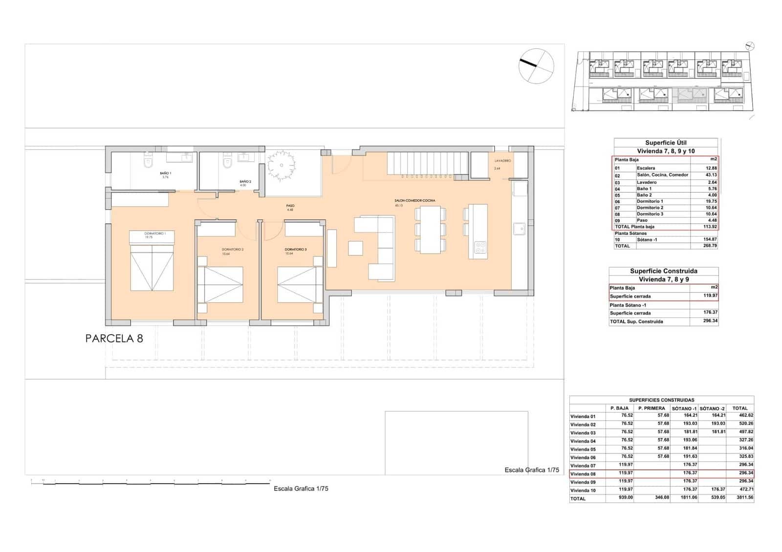 Chalet de 3 habitaciones en Finestrat en venta con piscina - 850.000 € (Ref: 9960060)