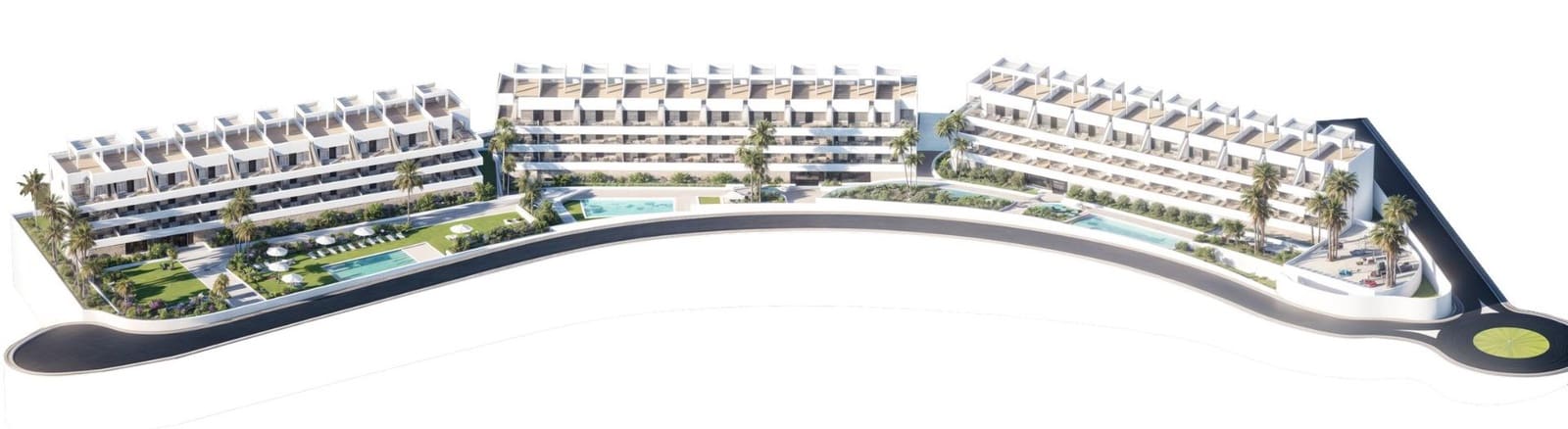 2 chambre Appartement à vendre à Finestrat avec piscine - 312 900 € (Ref: 9960284)