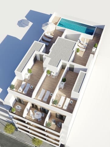 1 sypialnia Apartament na sprzedaż w Centro - Muelle Pesquero, Torrevieja z basenem - 209 000 € (Ref: 9960297)