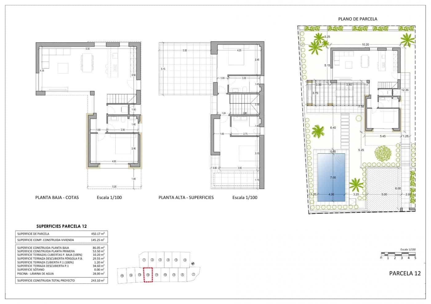 3 soverom Villa til salgs i Finestrat med svømmebasseng - € 1 195 000 (Ref: 9960342)