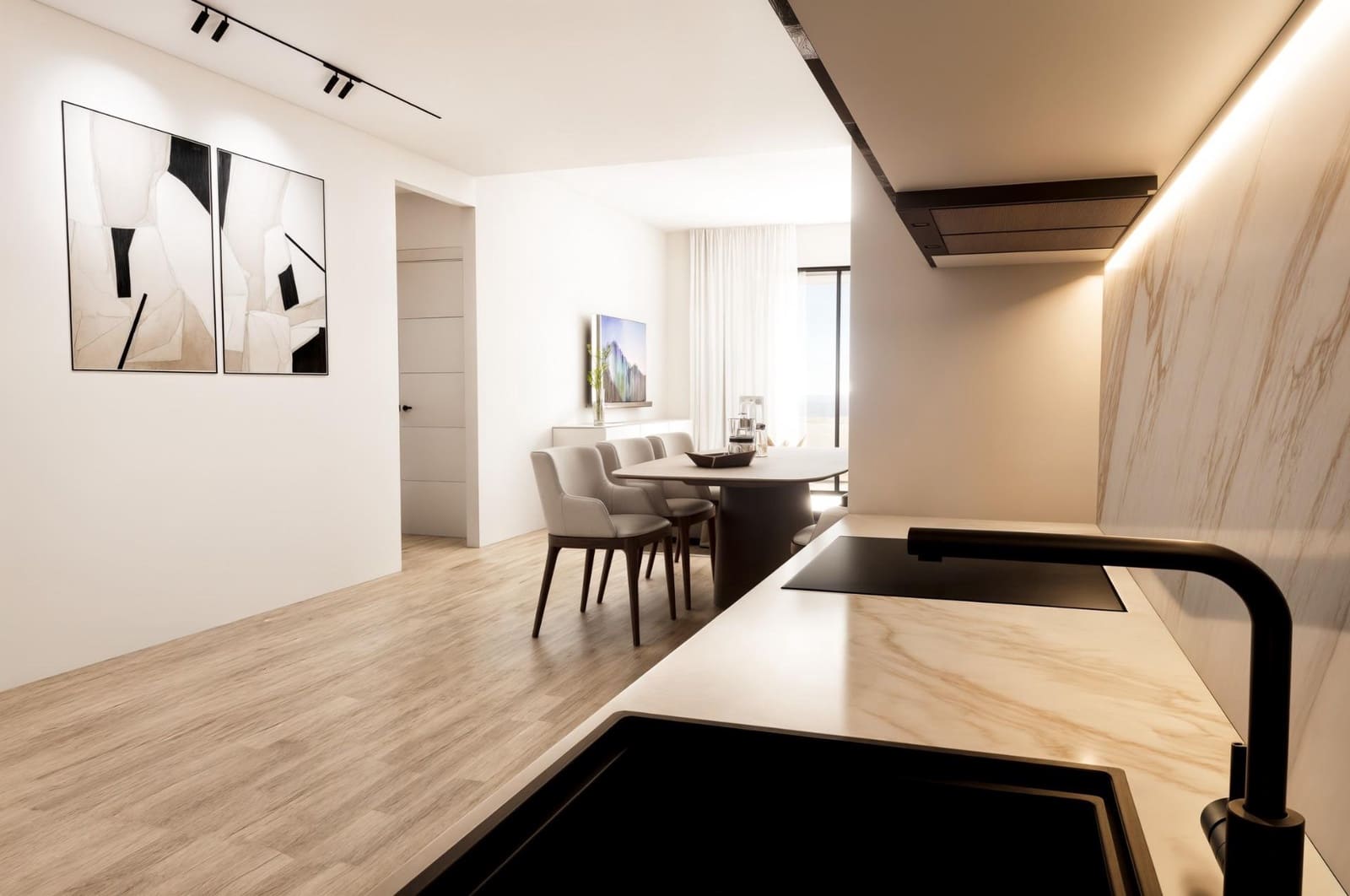 2 bedroom Apartment for sale in Finestrat with pool - € 322,900 (Ref: 9960473)