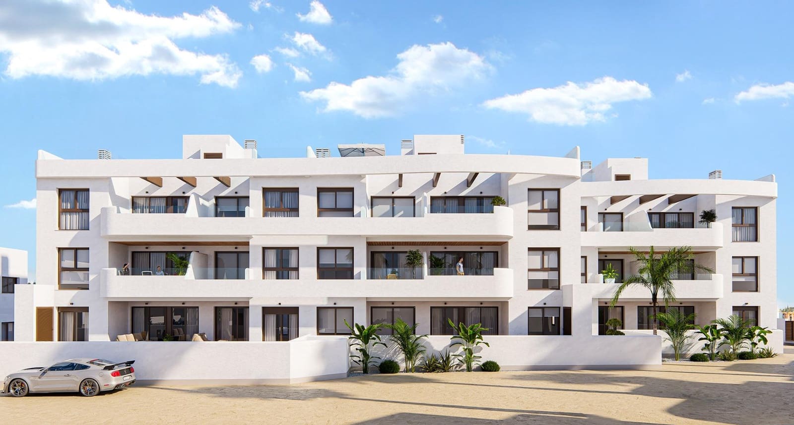 3 soveværelse Lejlighed til salg i Los Alcazares med swimmingpool - € 369.900 (Ref: 9960559)