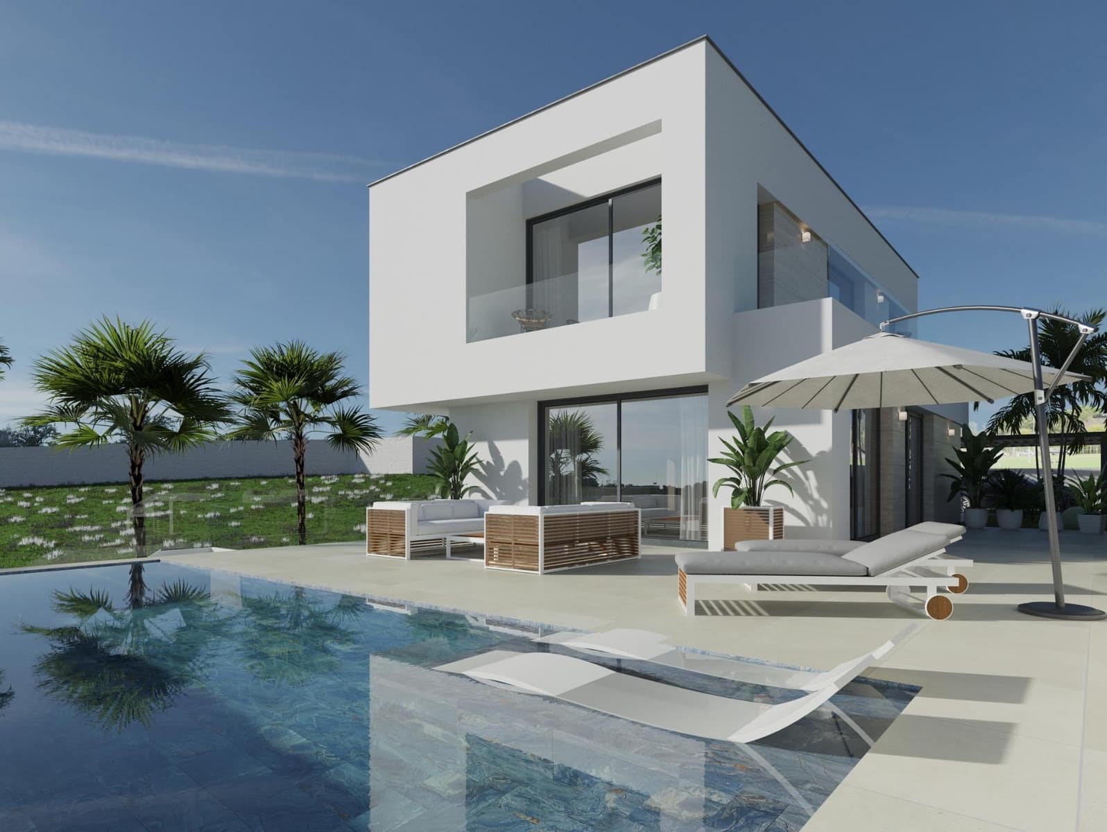 3 Zimmer Villa zu verkaufen in Ciudad Quesada mit Pool - 1.215.000 € (Ref: 9960577)