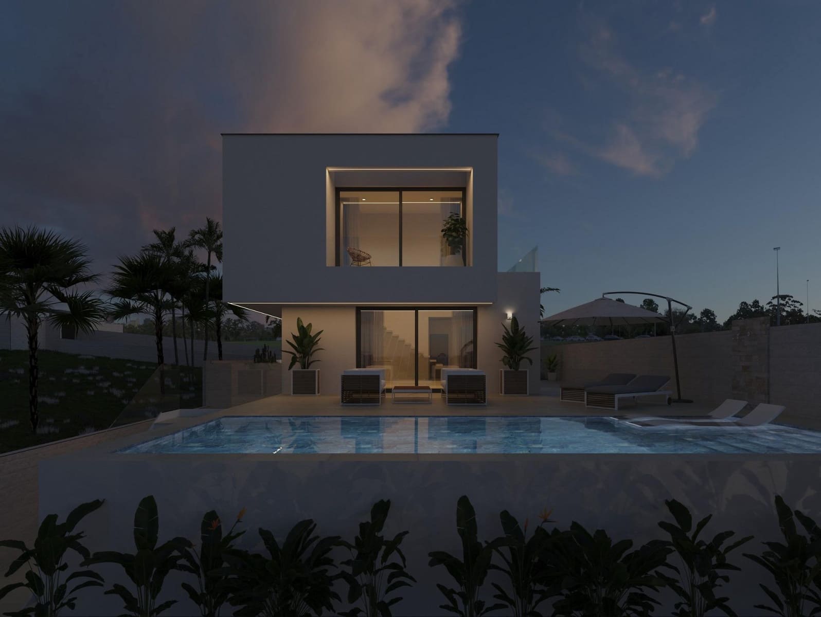 3 Zimmer Villa zu verkaufen in Ciudad Quesada mit Pool - 1.215.000 € (Ref: 9960577)