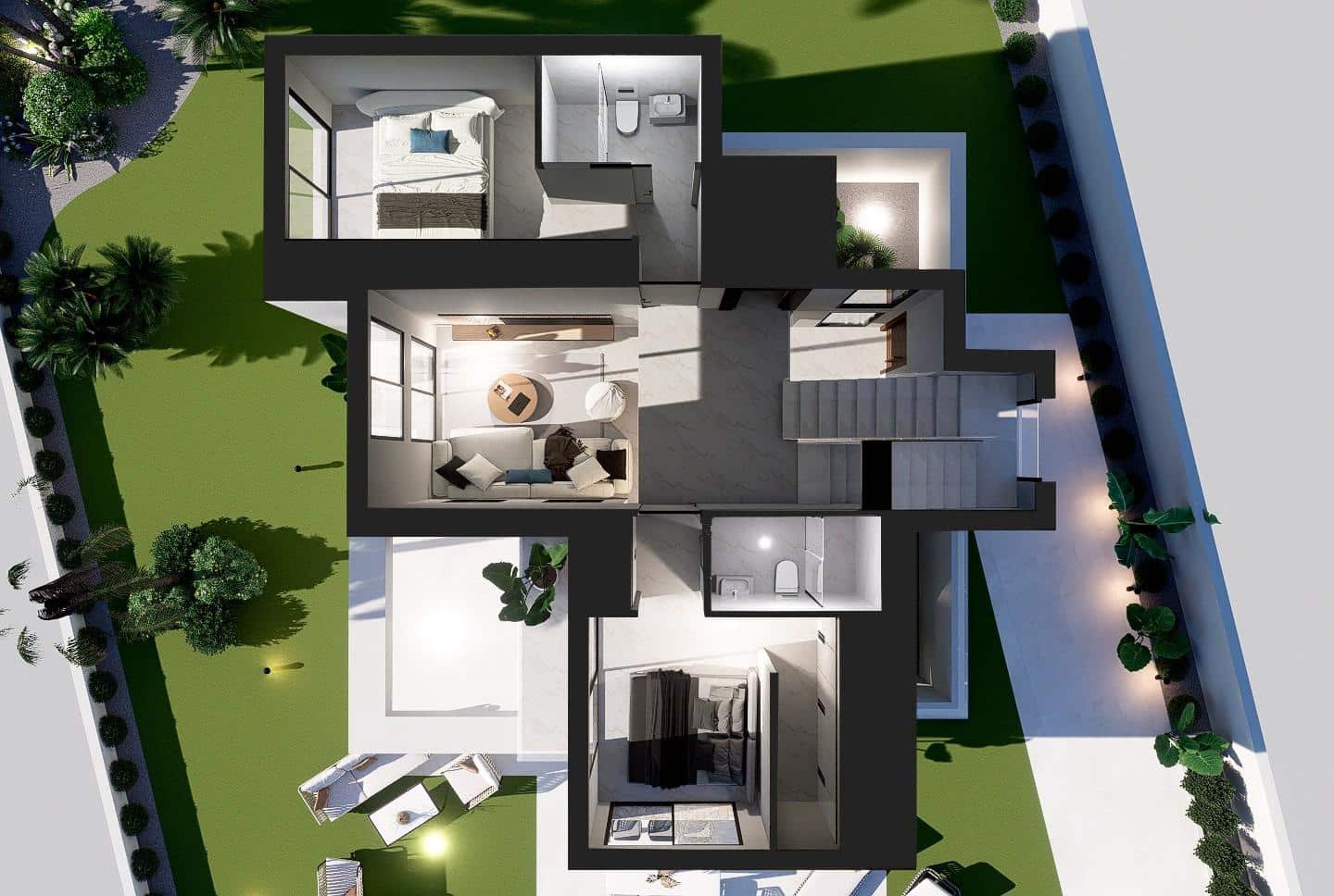 3 sypialnia Willa na sprzedaż w Finestrat z basenem - 699 900 € (Ref: 9960589)