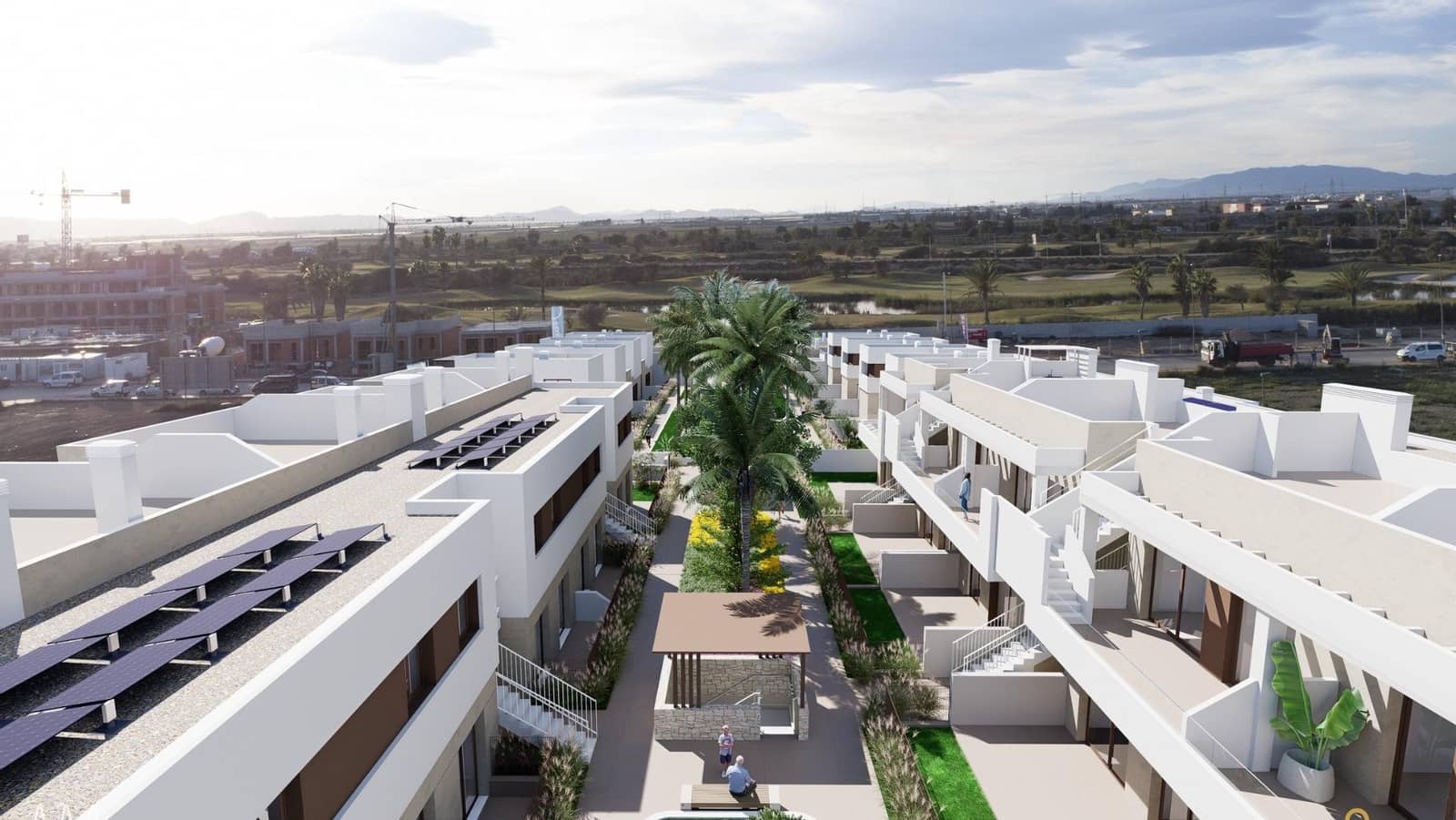 Chalet de 3 habitaciones en Los Alcázares en venta con piscina - 489.000 € (Ref: 9960600)