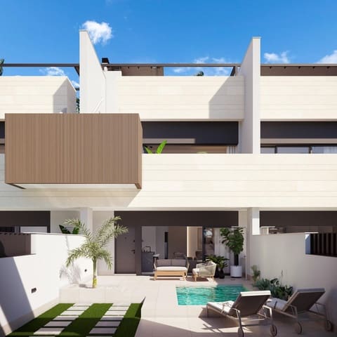 Bungalow de 3 habitaciones en Pilar de la Horadada ciudad, Pilar de la Horadada en venta con piscina - 459.000 € (Ref: 9960605)