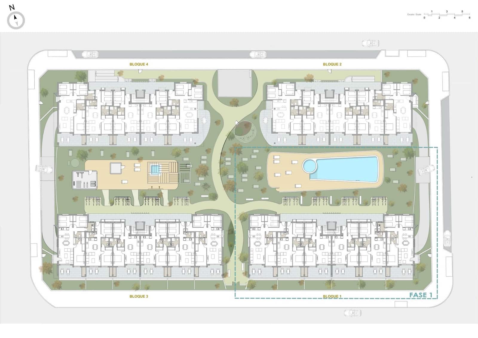 2 soverom Leilighet til salgs i Pilar de la Horadada med svømmebasseng - € 269 000 (Ref: 9960634)