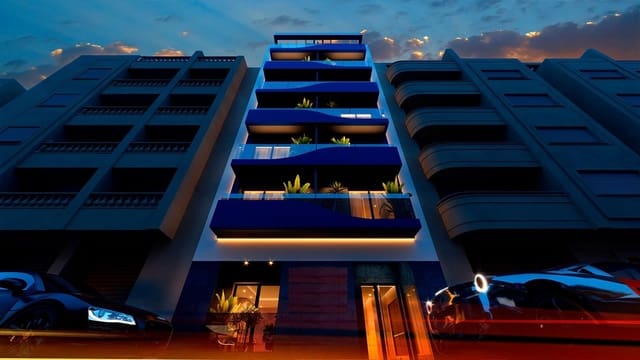 1 soveværelse Lejlighed til salg i Playa del Acequión, Torrevieja med swimmingpool - € 199.000 (Ref: 9960689)
