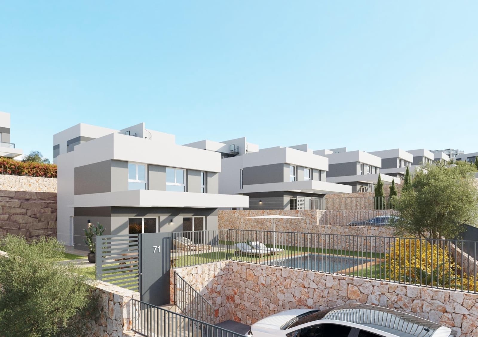 4 soveværelse Villa til salg i Finestrat med swimmingpool - € 555.000 (Ref: 9960692)