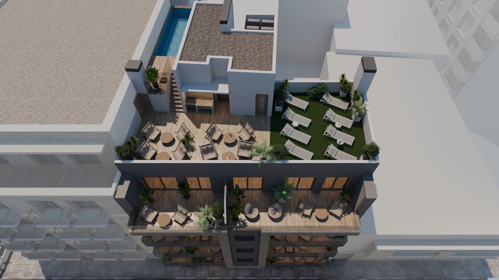 2 soverom Leilighet til salgs i Torrevieja med svømmebasseng - € 255 000 (Ref: 9960702)