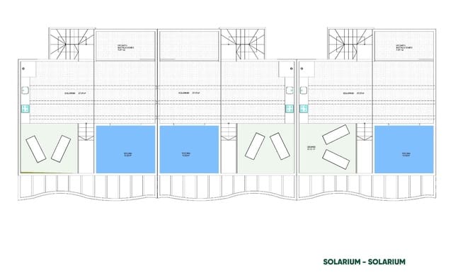 3 soverom Bungalow til salgs i Pilar de la Horadada ciudad, Pilar de la Horadada med svømmebasseng - € 369 900 (Ref: 9960887)