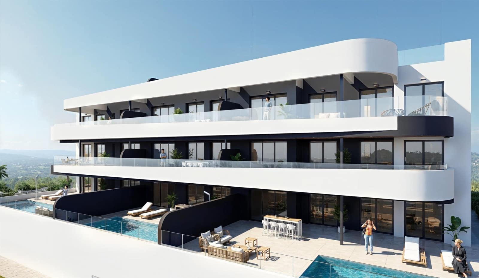 Chalet de 3 habitaciones en Los Alcázares en venta con piscina - 599.000 € (Ref: 9960946)