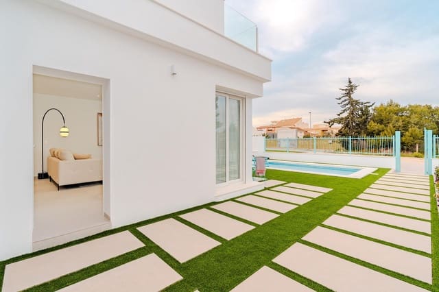 3 slaapkamer Villa te koop in Las Lomas de Rame - Bahía Bella, Los Alcázares met zwembad - € 467.000 (Ref: 9961137)