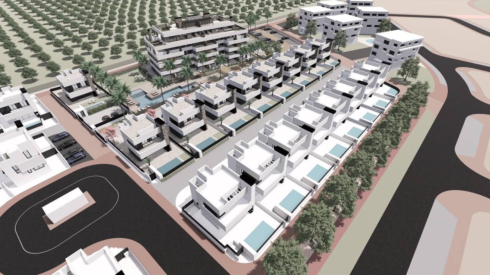 3 bedroom Apartment for sale in Torre-Pacheco with pool - € 272,000 (Ref: 8971815)