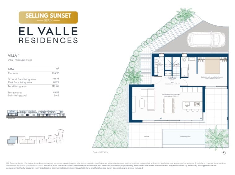 3 bedroom Villa for sale in El Valle Golf Resort with pool garage - € 640,000 (Ref: 9547004)