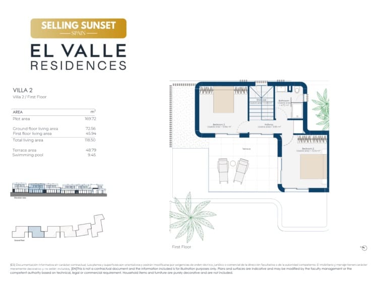3 bedroom Villa for sale in El Valle Golf Resort with pool garage - € 640,000 (Ref: 9547004)