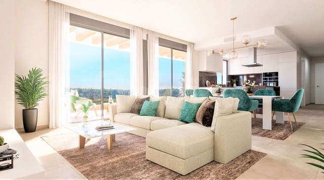 3 sypialnia Penthouse na sprzedaż w Atalaya-Isdabe, Estepona z basenem garażem - 803 000 € (Ref: 7056093)