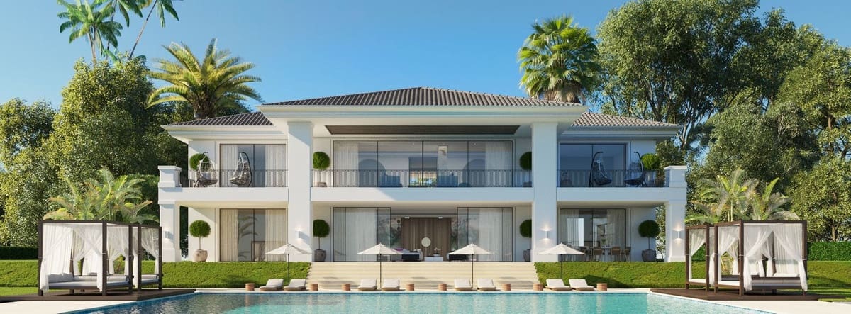 5 bedroom Villa for sale in Benahavis with pool garage - € 3,500,000 (Ref: 7197328)