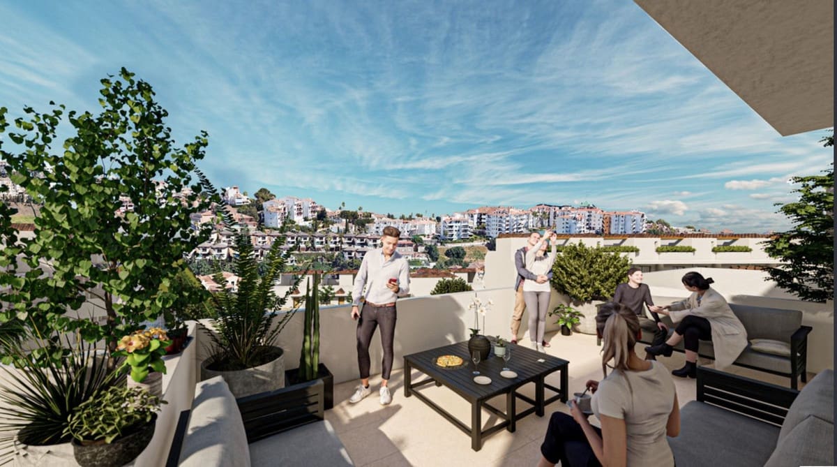 2 chambre Appartement à vendre à Riviera del Sol avec piscine garage - 345 000 € (Ref: 9542296)