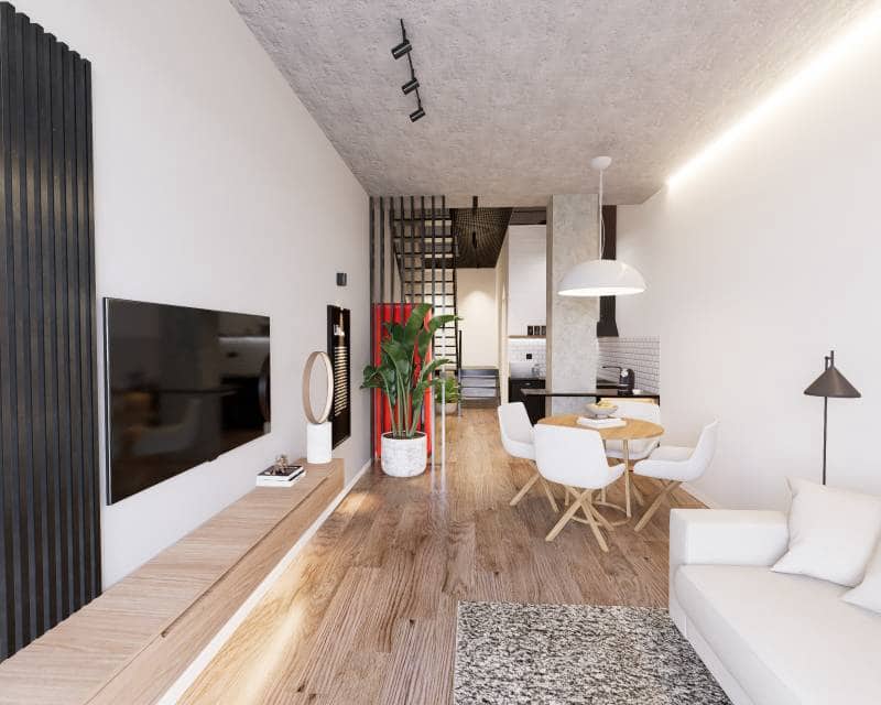 Apartamento de 1 habitación en Alicante / Alacant ciudad en venta con piscina - 289.900 € (Ref: 10000059)