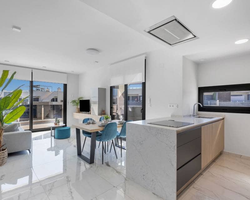 2 sypialnia Apartament na sprzedaż w Playa Flamenca z basenem - 495 000 € (Ref: 10007590)