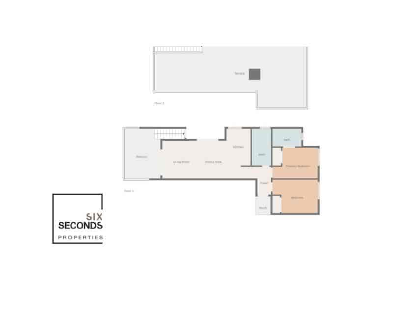 2 sypialnia Apartament na sprzedaż w Playa Flamenca z basenem - 495 000 € (Ref: 10007590)
