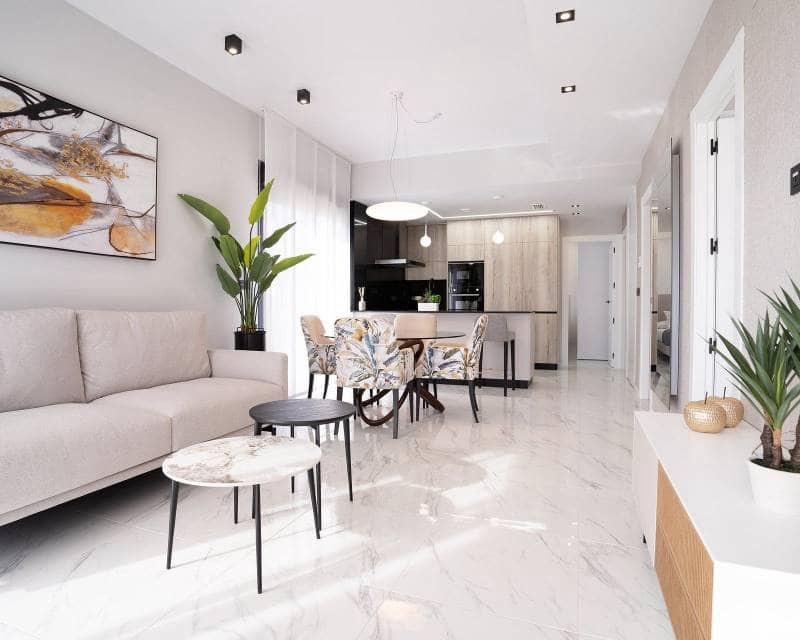 3 sypialnia Apartament na sprzedaż w Pilar de la Horadada z basenem garażem - 369 500 € (Ref: 10007782)