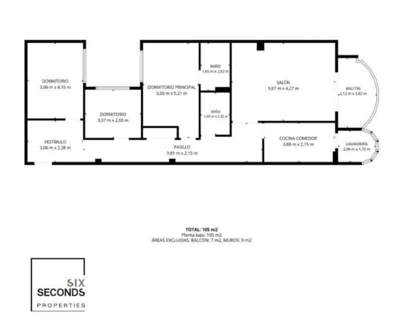 3 soveværelse Lejlighed til salg i Torrevieja med garage - € 259.900 (Ref: 10012496)