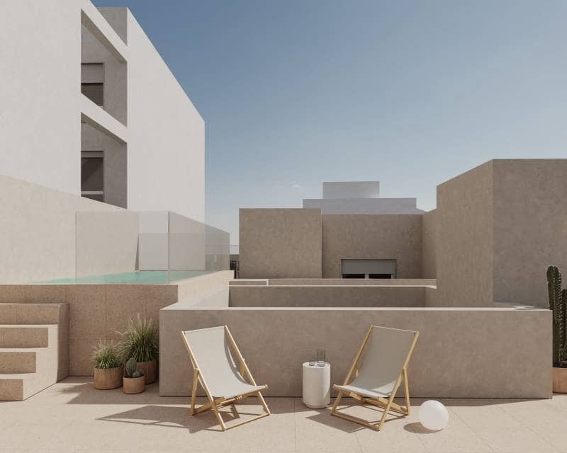 1 soveværelse Penthouse til salg i Torrevieja med swimmingpool - € 272.000 (Ref: 10015925)