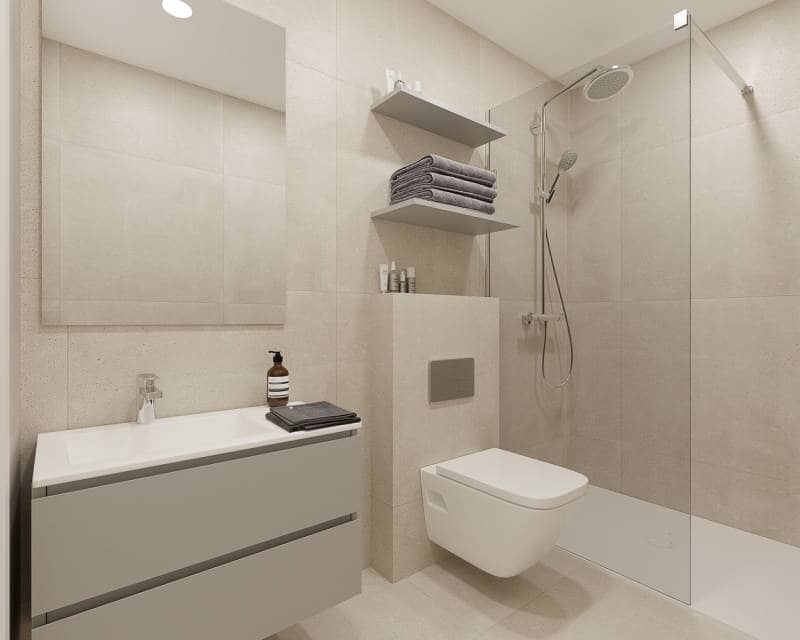 3 sypialnia Apartament na sprzedaż w Santa Pola z basenem - 375 000 € (Ref: 10016696)