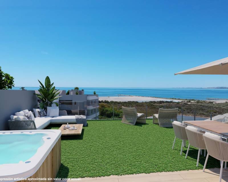 3 sypialnia Apartament na sprzedaż w Santa Pola z basenem - 375 000 € (Ref: 10016696)