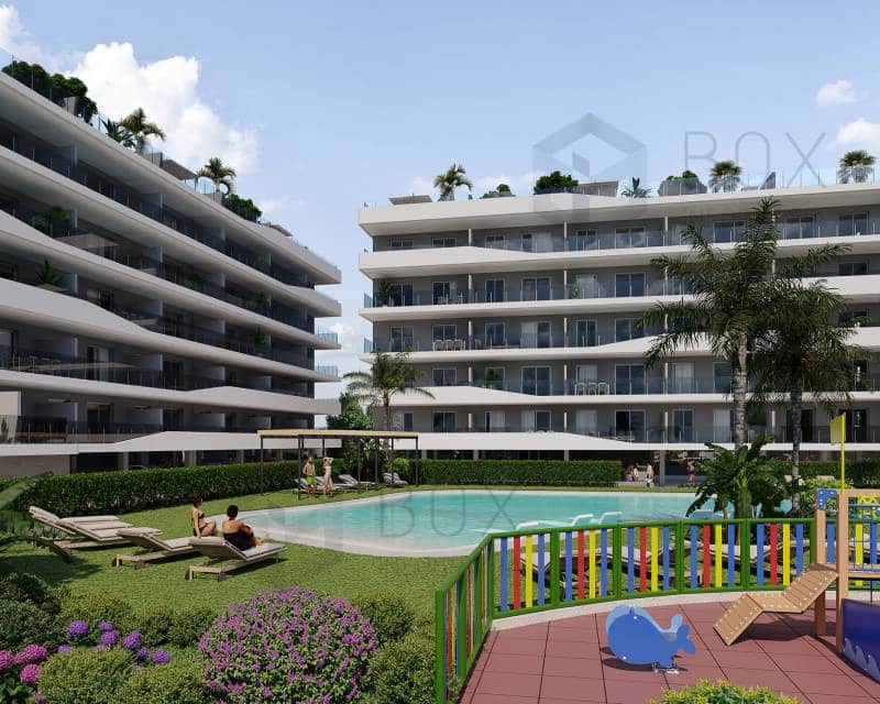 3 sypialnia Apartament na sprzedaż w Santa Pola z basenem - 375 000 € (Ref: 10016696)