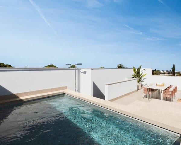3 soveværelse Semi-Rækkehus til salg i San Pedro del Pinatar ciudad, San Pedro del Pinatar - € 379.000 (Ref: 10016698)