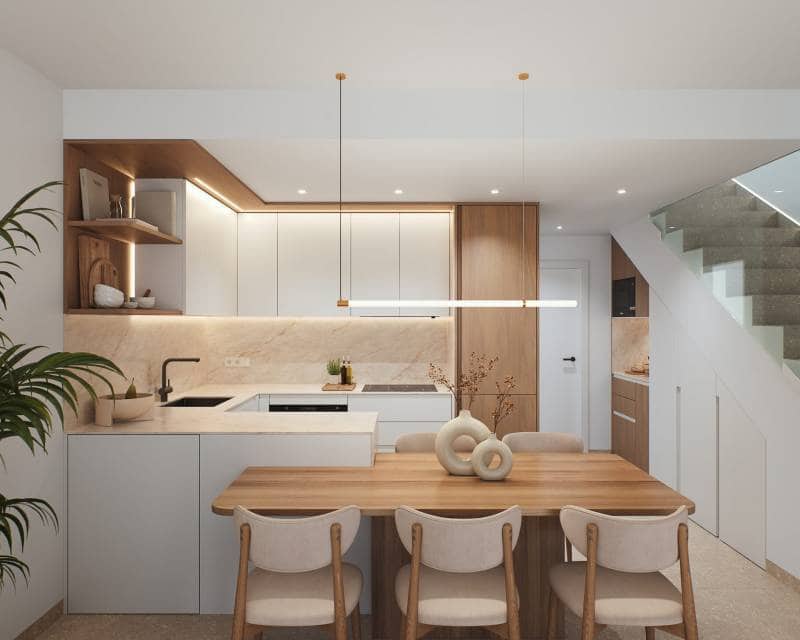 3 Zimmer Doppelhaus zu verkaufen in San Pedro del Pinatar - 379.000 € (Ref: 10016698)