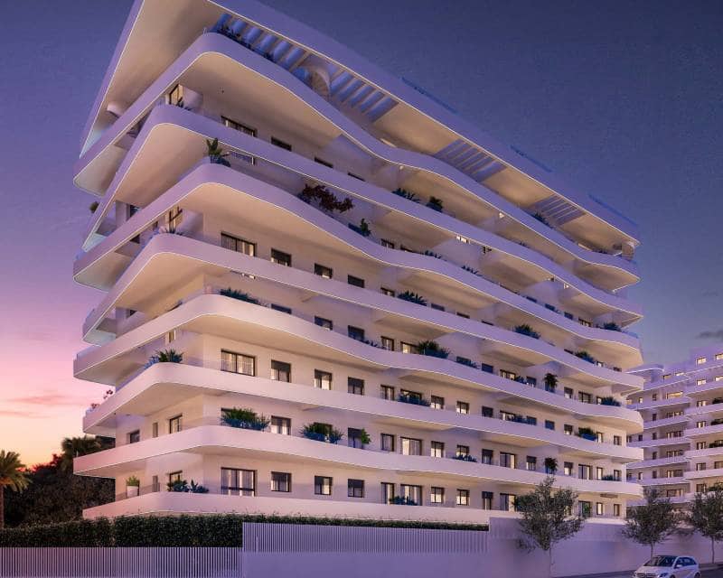 1 Zimmer Strandapartment zu verkaufen in La Villajoyosa / Vila Joiosa mit Pool - 339.000 € (Ref: 10016790)