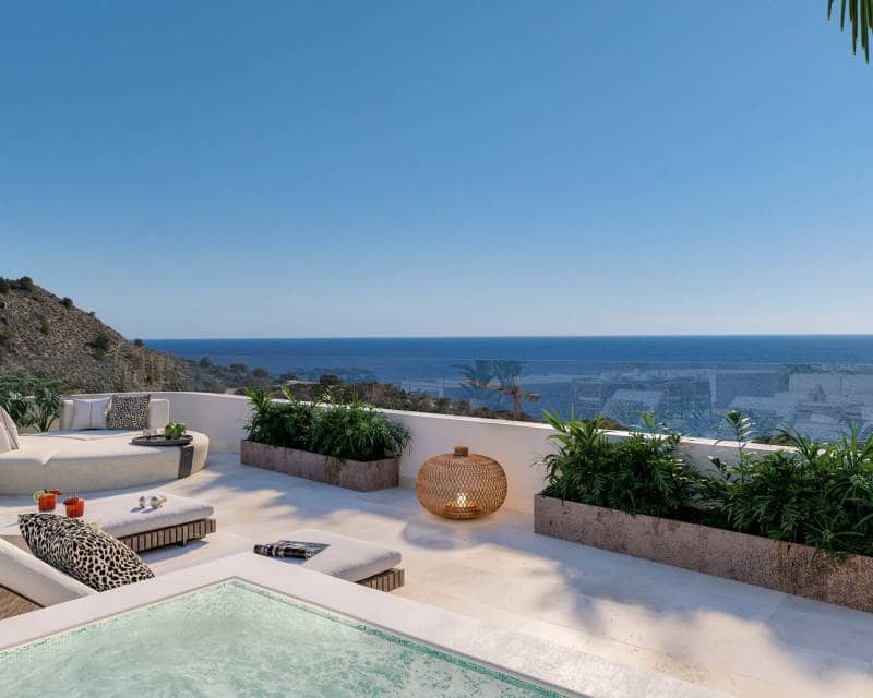 1 Zimmer Strandapartment zu verkaufen in La Villajoyosa / Vila Joiosa mit Pool - 339.000 € (Ref: 10016790)