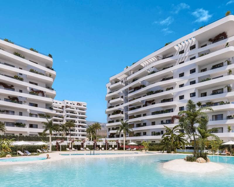 1 Zimmer Strandapartment zu verkaufen in La Villajoyosa / Vila Joiosa mit Pool - 339.000 € (Ref: 10016790)