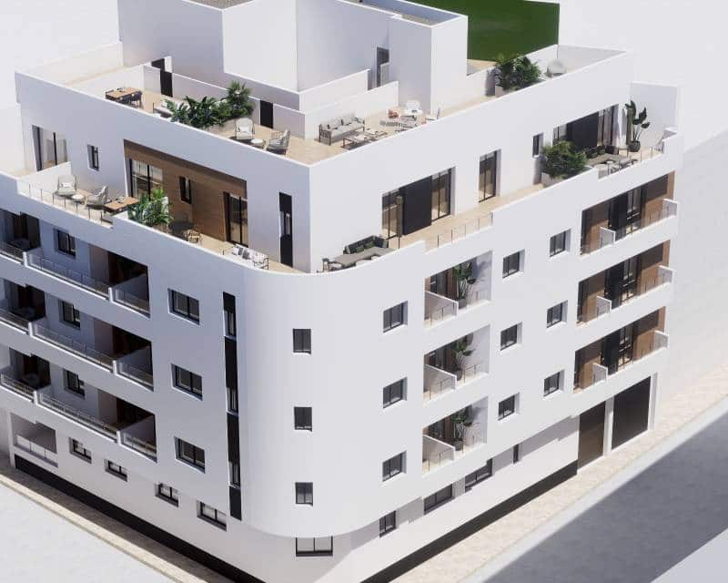 2 sovrum Takvåning till salu i Torrevieja - 280 000 € (Ref: 10021228)