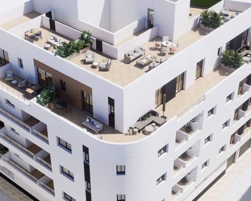 2 sovrum Takvåning till salu i Torrevieja - 280 000 € (Ref: 10021228)
