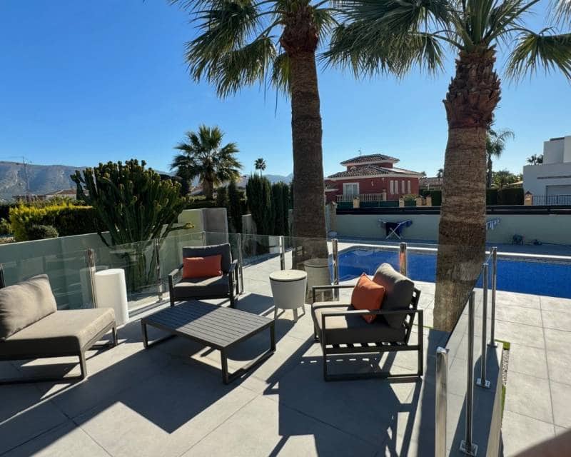 4 chambre Villa/Maison à vendre à Alfaz del Pi / L'Alfas del Pi avec piscine garage - 1 195 000 € (Ref: 10026012)