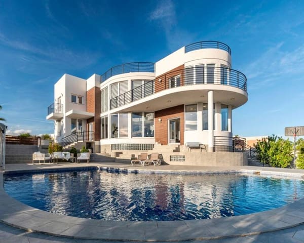 7 sovrum Villa till salu i Pueblo - Urbanizaciones, Alfaz del Pi / L'Alfàs del Pi med pool - 1 290 000 € (Ref: 10029702)