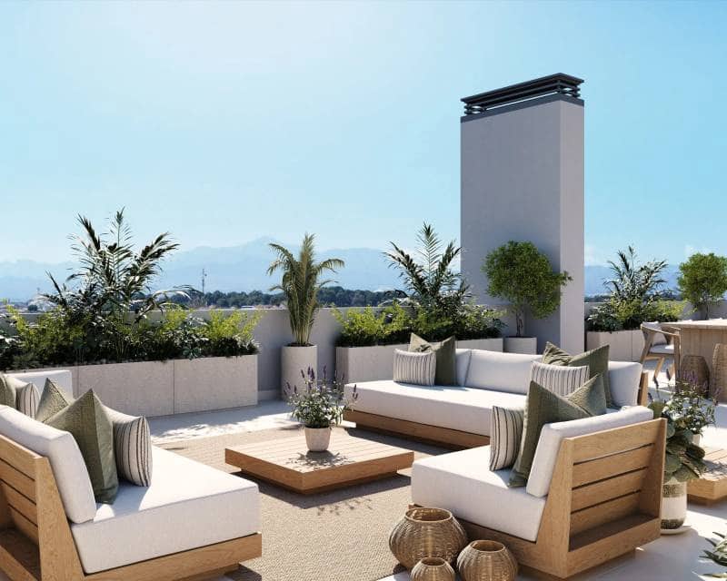 4 chambre Penthouse à vendre à Alicante ville avec piscine - 456 500 € (Ref: 10036001)
