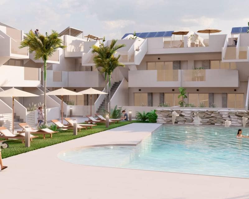 2 soveværelse Byhus til salg i Roldan med swimmingpool - € 268.900 (Ref: 10036010)