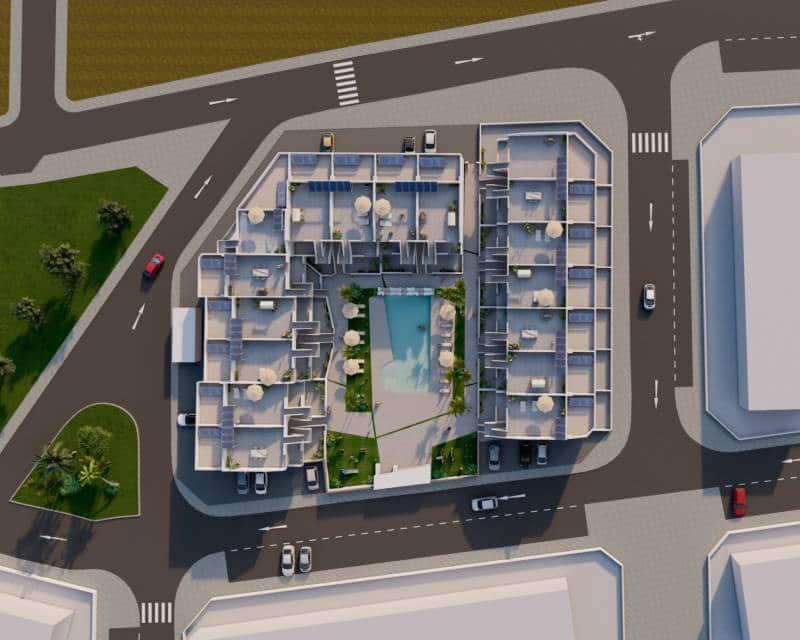 2 soveværelse Byhus til salg i Roldan med swimmingpool - € 268.900 (Ref: 10036010)