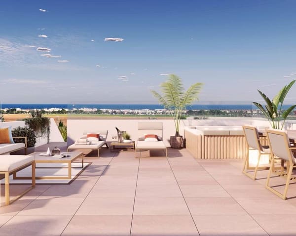 2 soveværelse Penthouse til salg i Pilar de la Horadada ciudad, Pilar de la Horadada med swimmingpool - € 329.000 (Ref: 10036011)