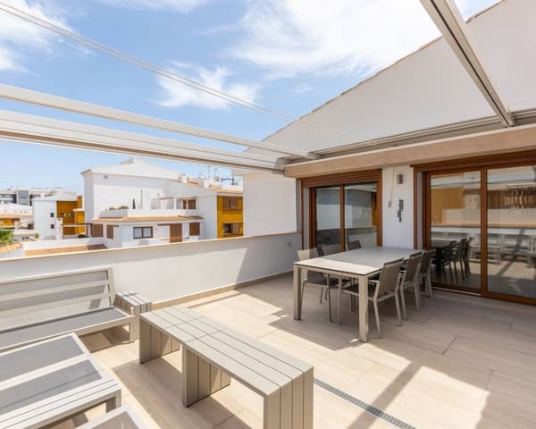 3 slaapkamer Penthouse te koop in Punta Prima, Torrevieja met zwembad - € 449.000 (Ref: 10039269)