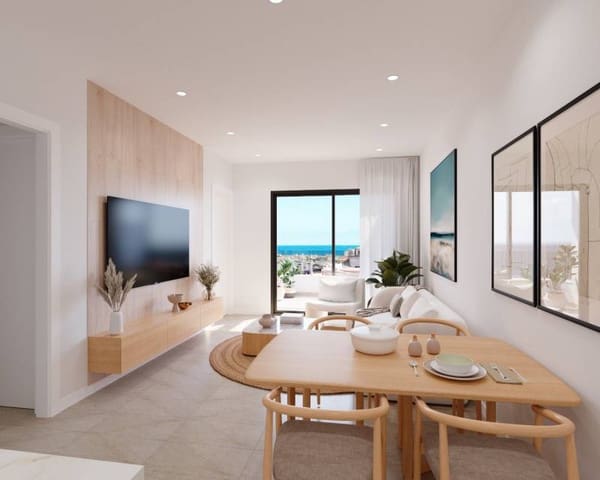 2 chambre Appartement à vendre à Las Piscinas Naturales, Torrevieja avec piscine garage - 269 000 € (Ref: 10039423)