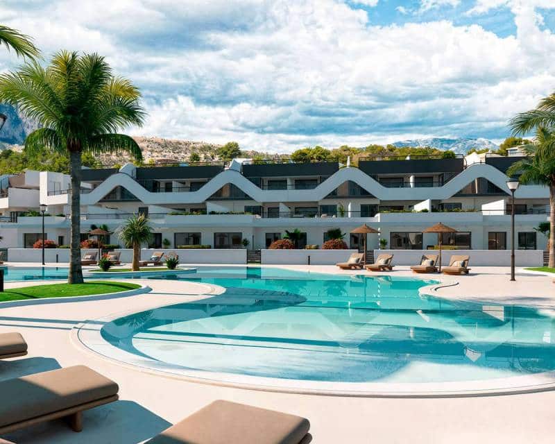 2 camera da letto Casa in vendita in Alfaz del Pi / L'Alfas del Pi con piscina - 355.000 € (Rif: 10045612)